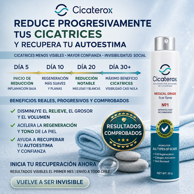 Cicaterox – Spray para Eliminar Cicatrices